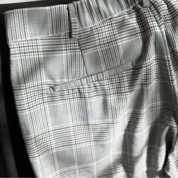 ZARA Plaid High-Waisted Trousers | Size M - Picture 7 of 9